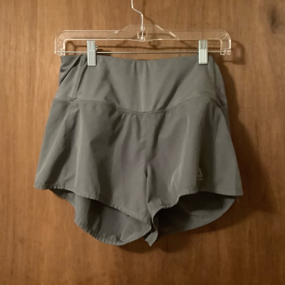 Women’s Gray Active Skort Shorts - Lightweight Workout Shorts